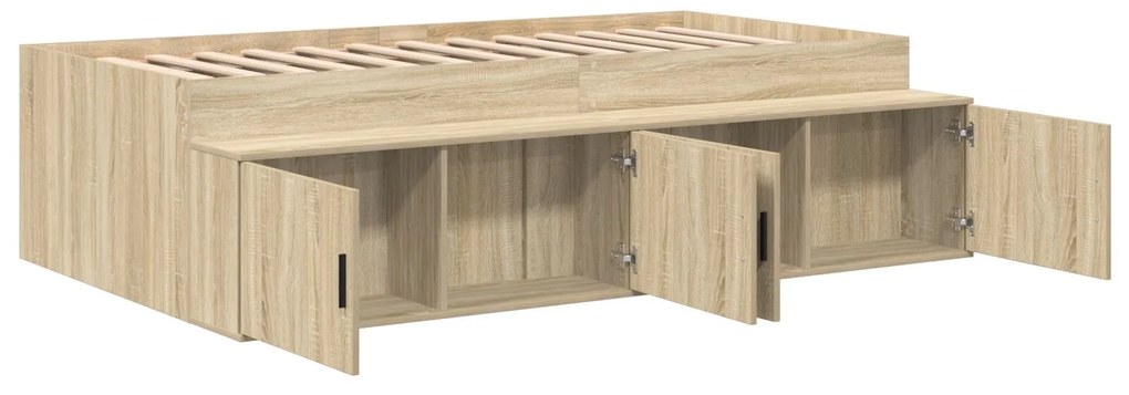 Rete contenitore rovere sonoma 75x190 cm