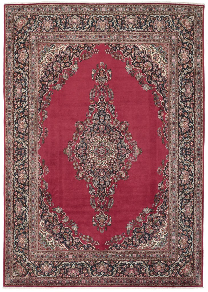 Kashan Tappeto 280 x 400 (Iran) Annodato A Mano