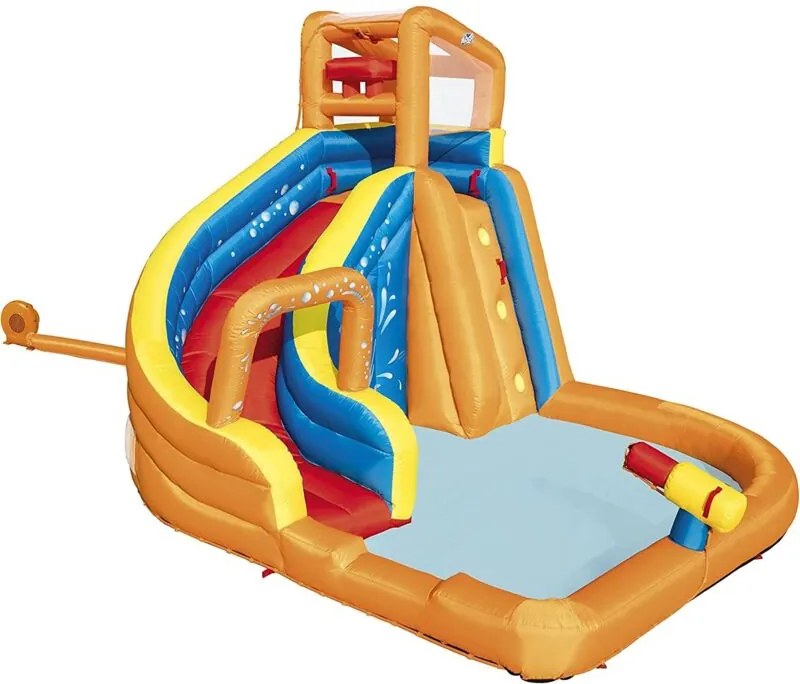 Bestway - turbo splash piscina parco acquatico gonfiabile 366 x 320 x 270 cm