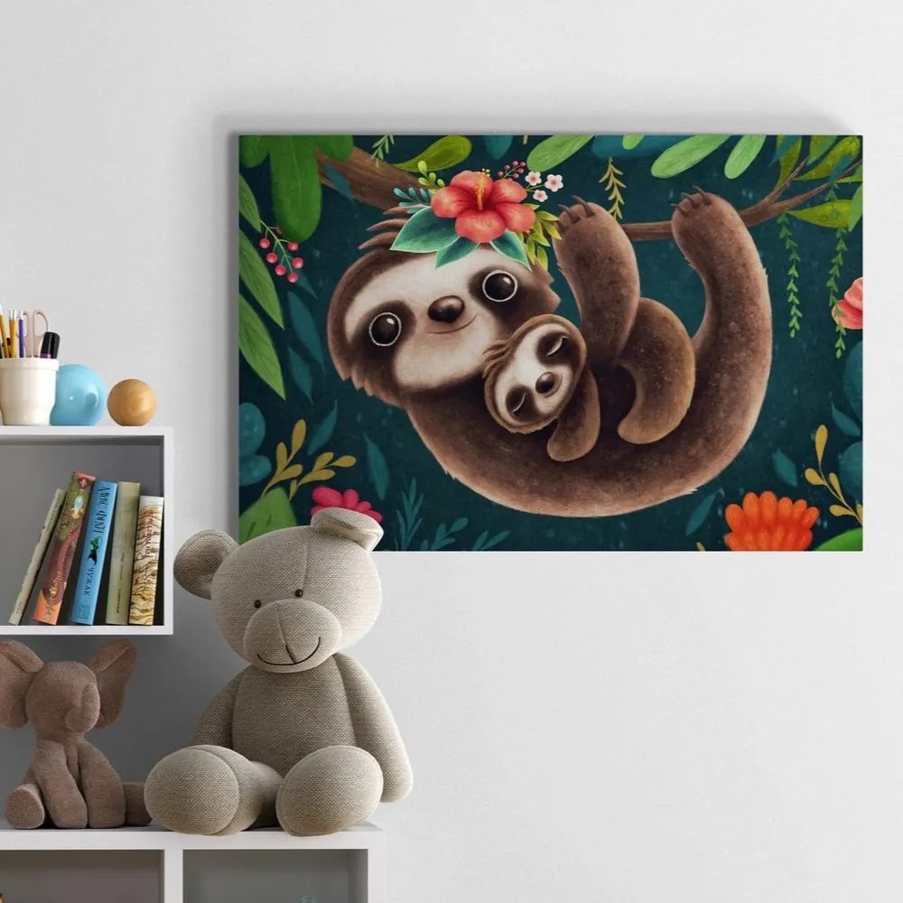 Quadro su tela – Bradipi adorabili
