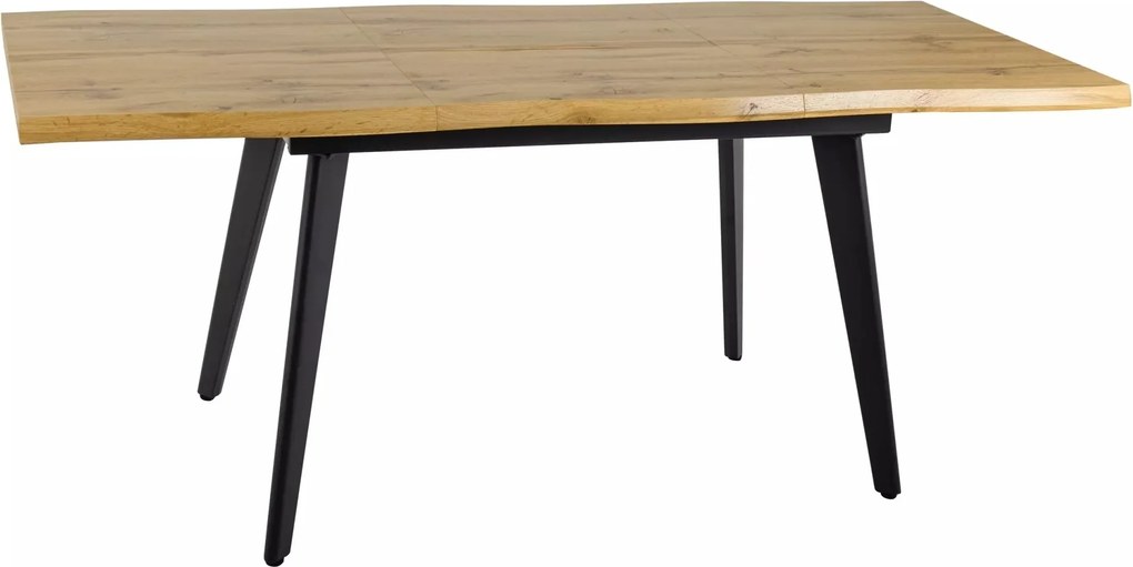 Tavolo Fresno Allungabile – Rovere Artisan / Nero Opaco 180cm