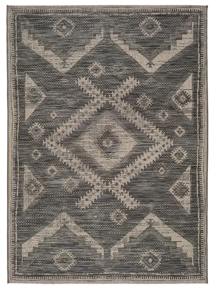 Tappeto grigio per esterni , 80 x 150 cm Devi Ethnic - Universal