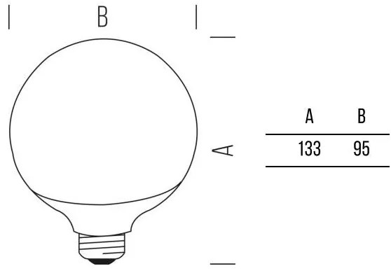 Globo 95 1055lm 9,5W E27  DL