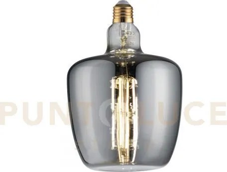 Lampadina led filamento smoke td160 attacco e27 8w 250lm 1800k 300°...