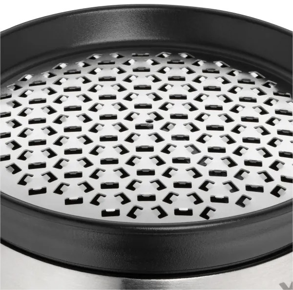 WMF - Grattugia per zenzero Ø 9 cm acciaio inox/nero