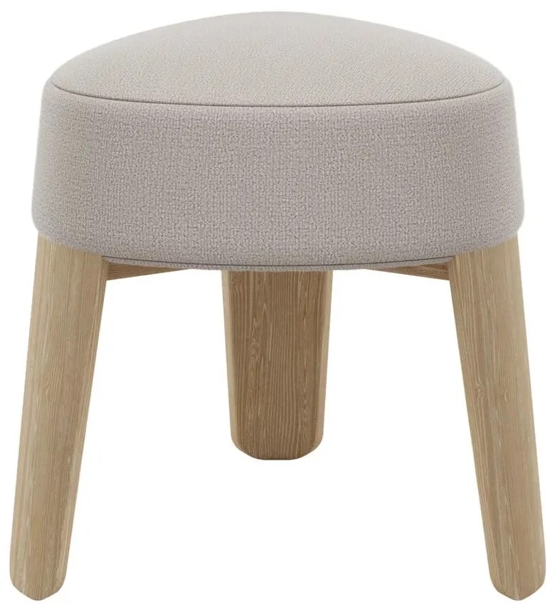 Sgabello beige/naturale Kuon - Blomus