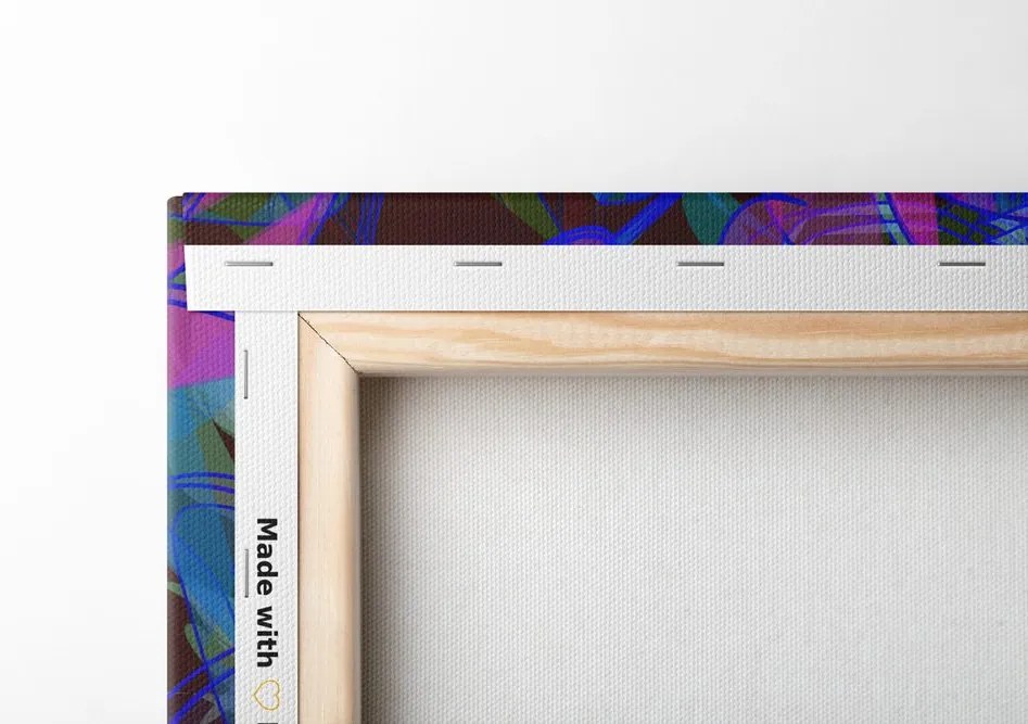 Quadro su tela – Astrazione moderna in design interessante