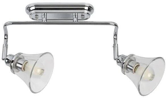 Rabalux 3208 - Faretto da bagno ANTOINE 2xE14/40W/230V IP44