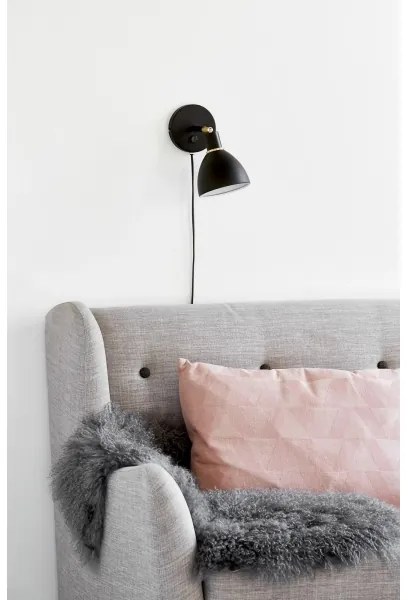 Nordlux - Applique da parete RAY 1xE14/25W/230V nera