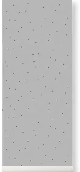 Ferm Living Carta da parati Dot - Grey