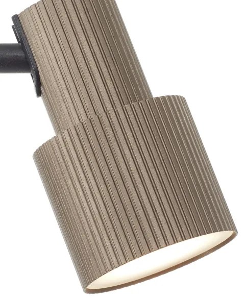 Brilliant - Lampada con piedistallo CADIZ 2xGU10/10W/230V bronzo