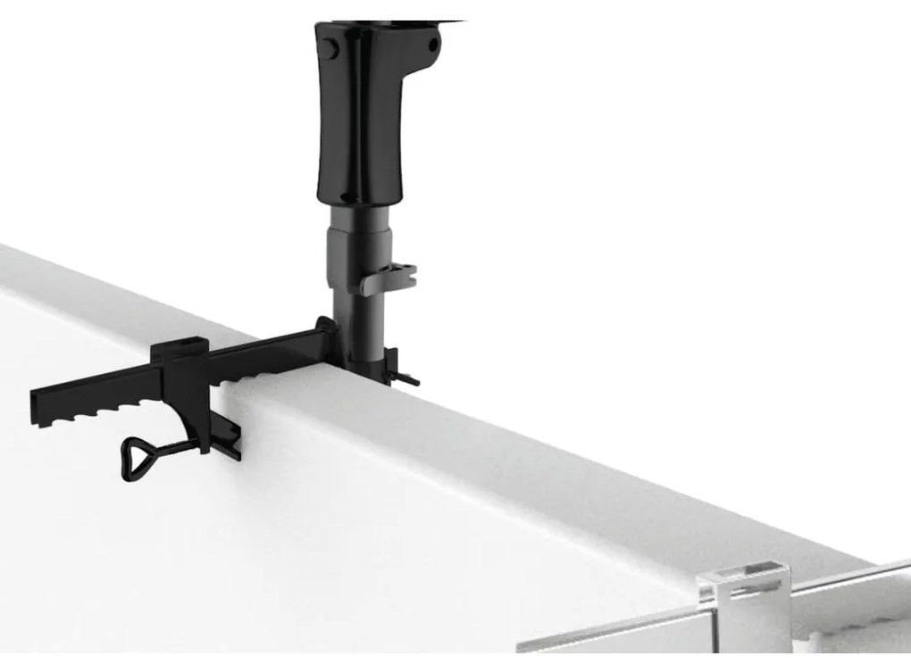 Staffa Da Balcone Per İl Parasole Sun Wave Grigio Voe5p033 /