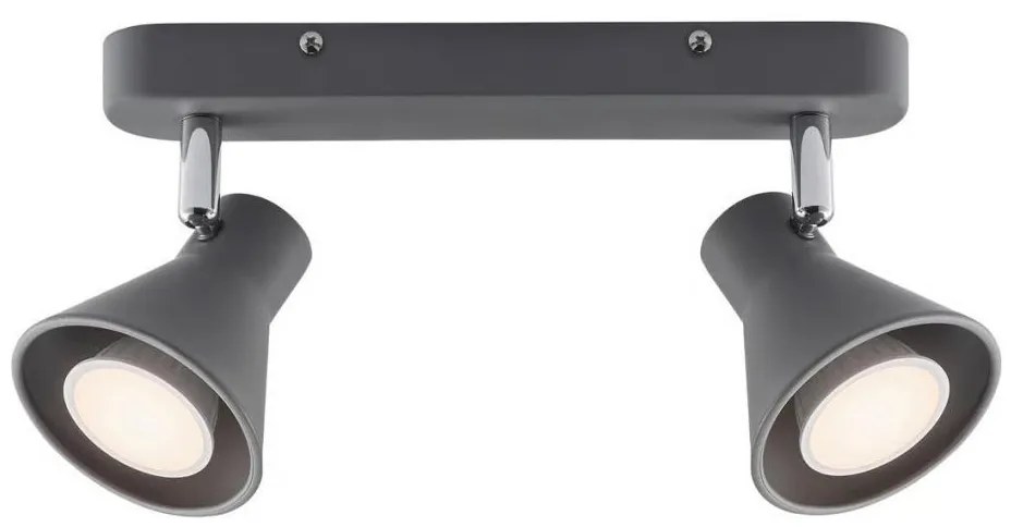 Nordlux - EIK Faretto 2xGU10/35W/230V Grey