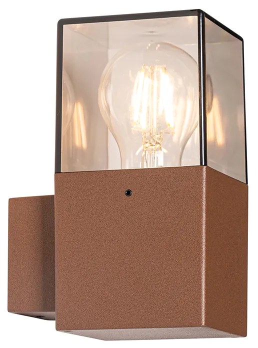 Lampada da parete per esterni intelligente marrone ruggine IP44 con WiFi P45 - Denmark