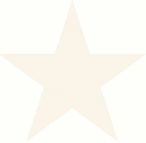 Carta da parati Stella beige, 53 cm x 10.05 m