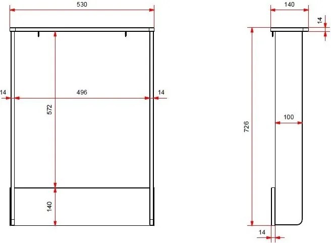 Fasciatoio bianco Eva – Vipack
