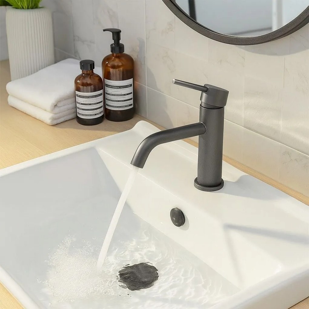 Rubinetto da lavabo Rea Lungo Titan Low
