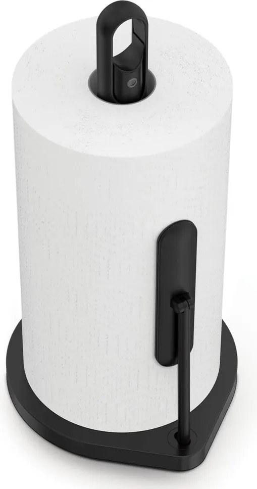 Porta asciugamani da cucina in acciaio nero opaco - simplehuman