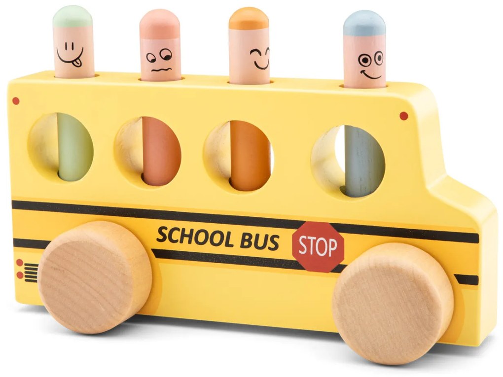 Pop-up - Pioli a molla - Scuolabus