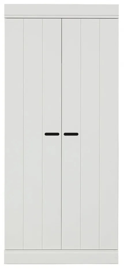 Armadio in pino bianco 77x175 cm Connect - WOOOD