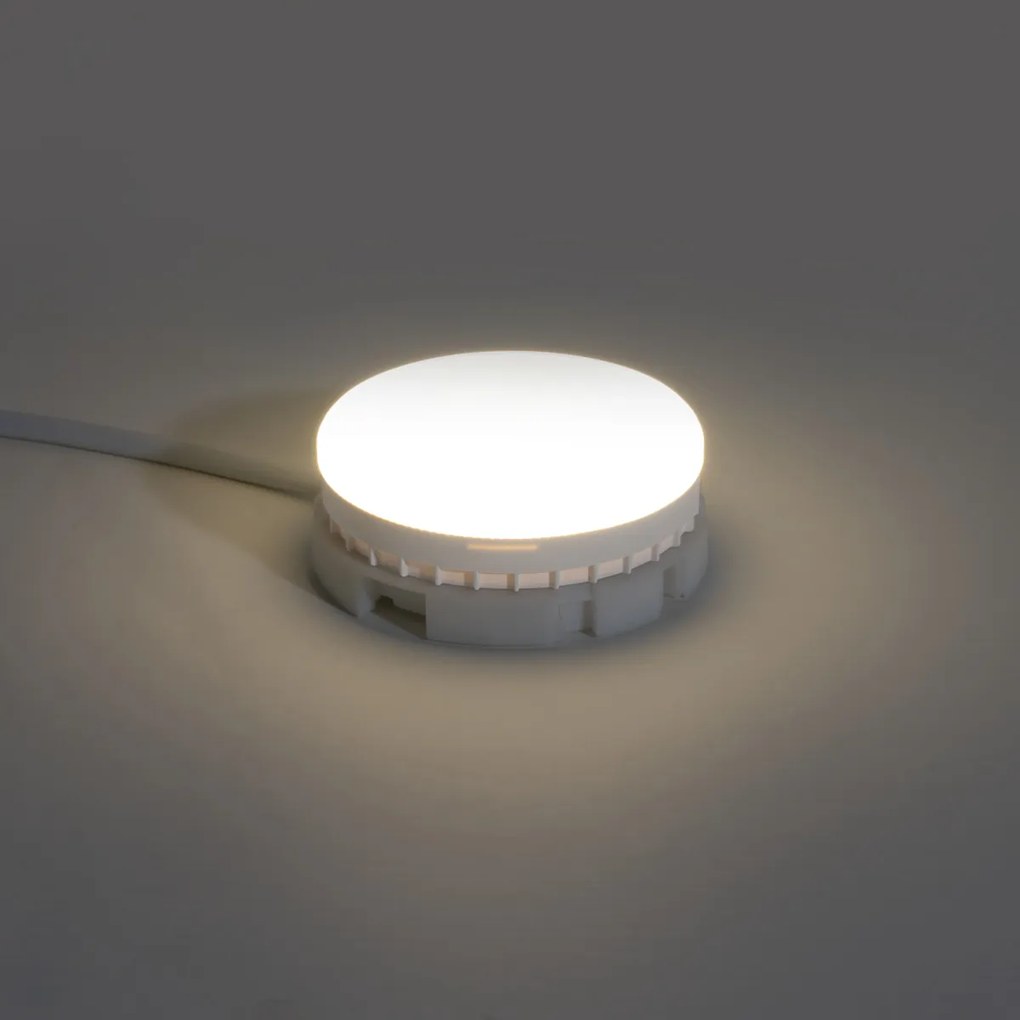 Set di 5 Lampadine LED GX53 Dim to Warm a 3 fasi 7W 750 lm 2700K-4000K
