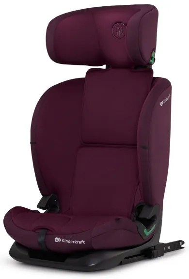 KINDERKRAFT - Seggiolino auto ONETO 3 i-Dimensioni (76-150 cm) + Isofix Cherry pearl
