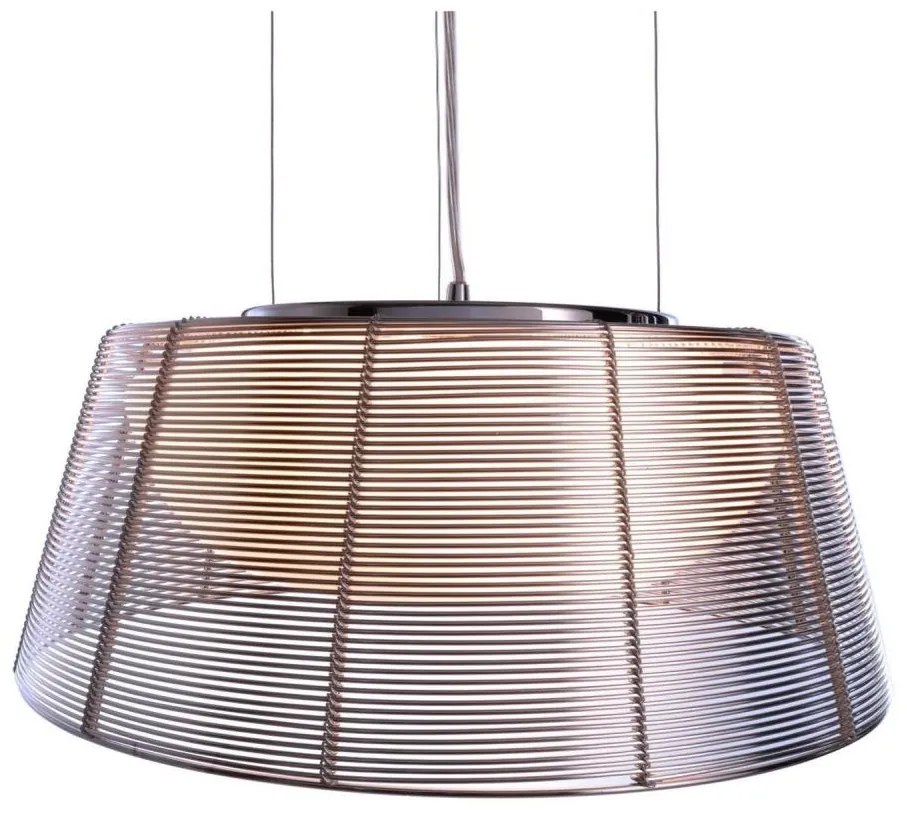 Deko-Light 342031 - Lampadario a sospensione con filo FILO 3xE27/60W/230V diametro 39 cm argento