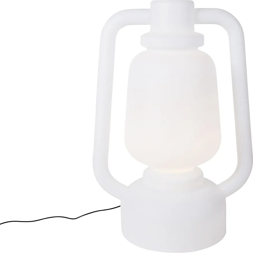 Lampada da terra intelligente bianca 110 cm con Wi-Fi G95 - Storm Extra Large
