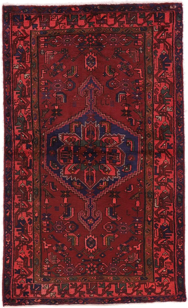 Hamedan Tappeto persiano 220 x 130 (Iran) Annodato A Mano