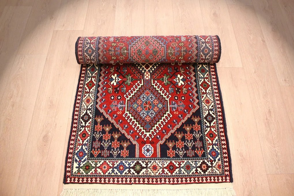 Yalameh Tappeto 210 x 80 (Iran) Annodato A Mano