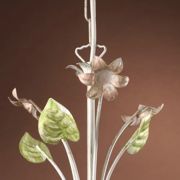 ONLI - Lampadario a sospensione con catena BOTTON DORO 3xE14/6W/230V