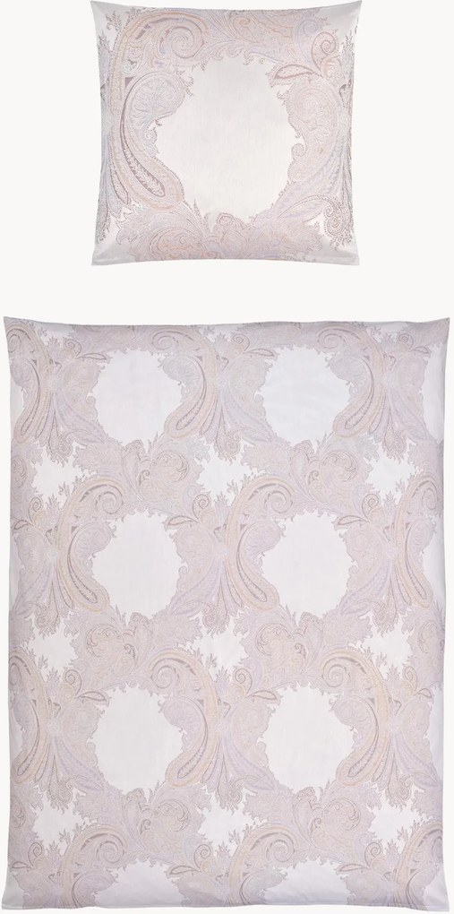 Set copripiumino in cotone jacquard Grace