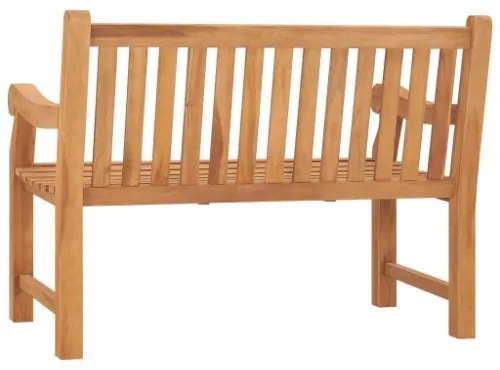 Panchina da Giardino 114 cm in Legno Massello di Teak