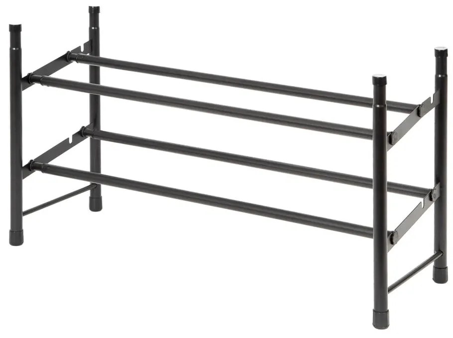 Scarpiera telescopica in metallo nero - Compactor