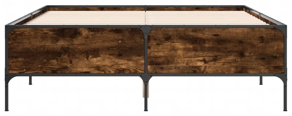 Giroletto rovere fumo 140x200 cm in legno multistrato metallo