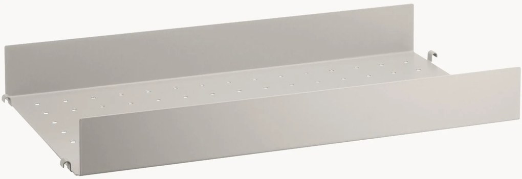 Ripiano in metallo String System, larg. 58 x prof. 30 cm