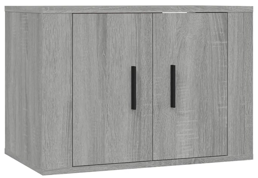 Mobile porta tv a parete grigio sonoma 57x34,5x40 cm