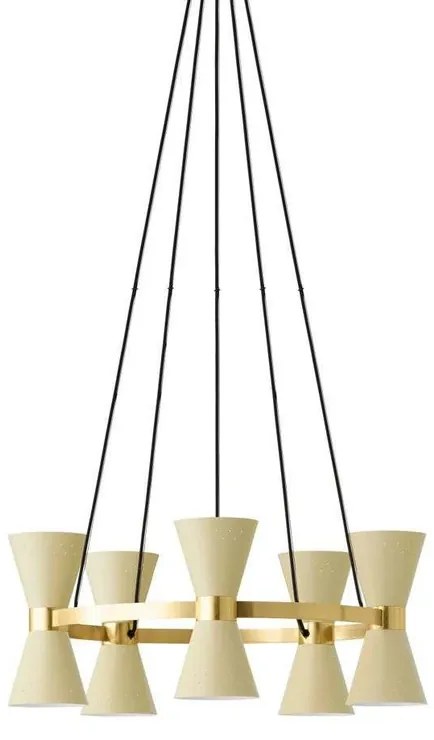 Collector 5 Lampada a Sospensione Crème - Audo Copenhagen