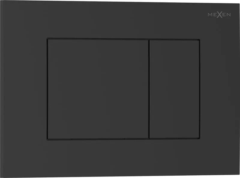 Mexen Tex 02 pulsante di scarico, nero opaco - 6102-02