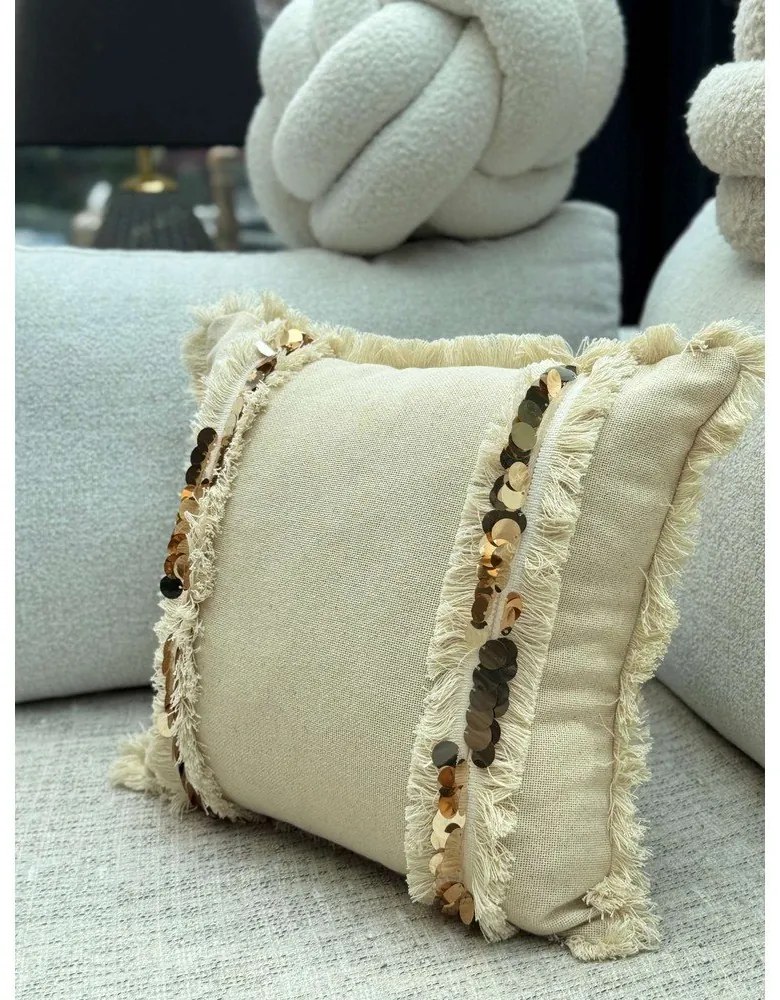 Federa decorativa 43x43 cm Sequins – Mioli Decor