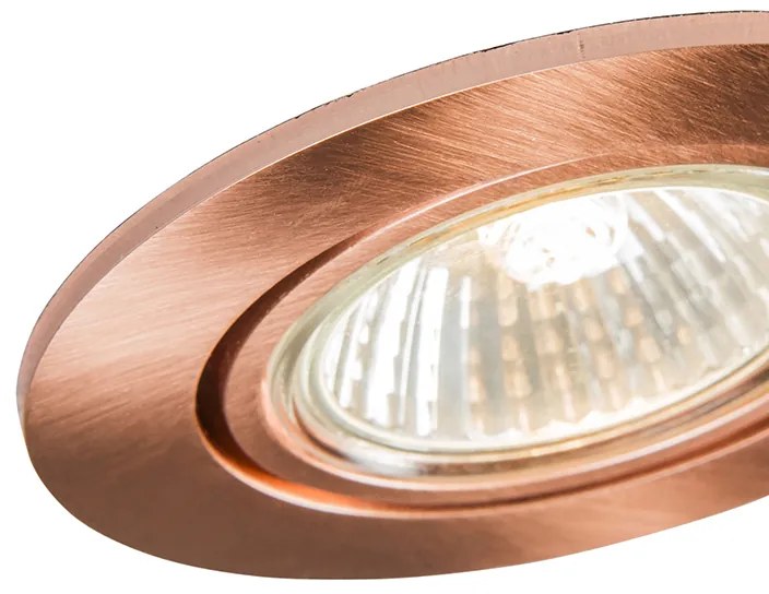 Faretto da incasso smart orientabile rame con Wifi GU10 - Cisco