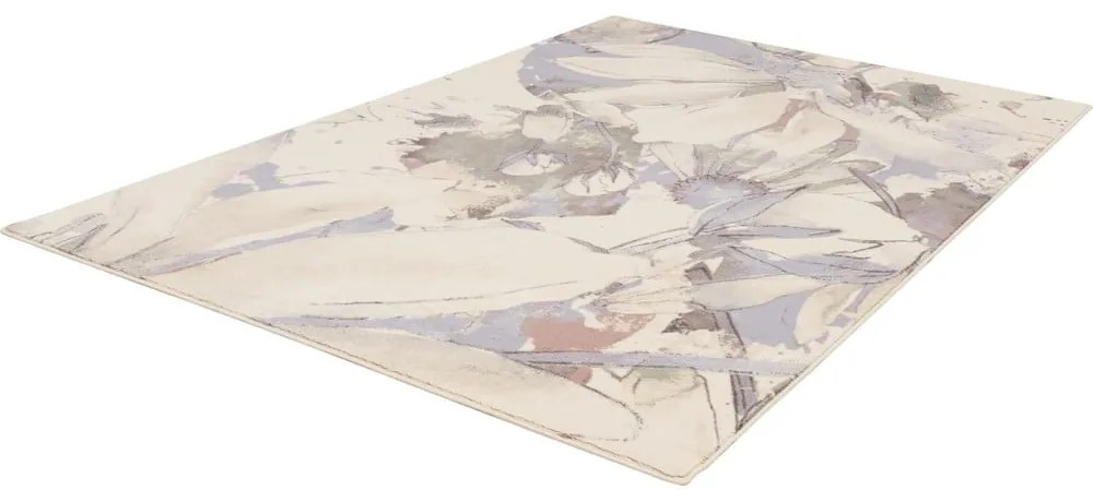 Tappeto in lana crema 200x300 cm Lilia - Agnella