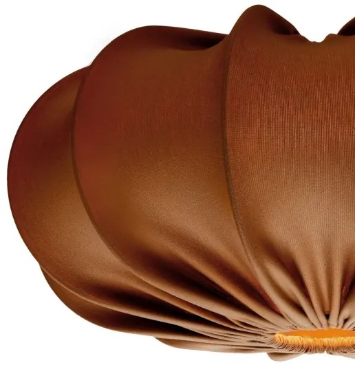 Lampadario a cavo CAFEE 1xE27/40W/230V Ø 52 cm marrone