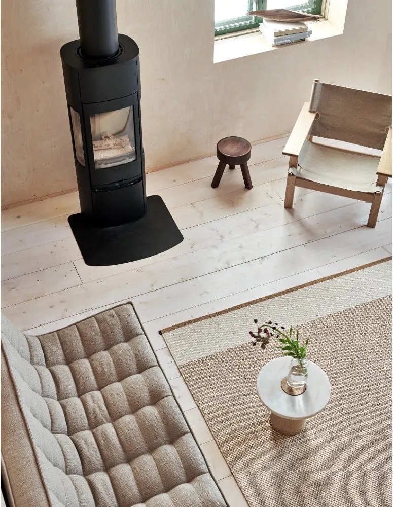 Tappeto da interno/esterno giallo ocra 60x85 cm Edit Ochre – Pappelina