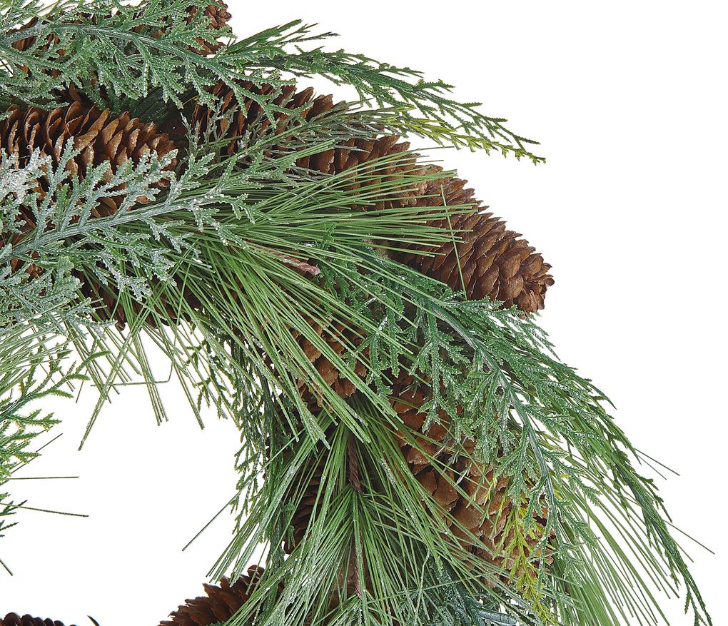Ghirlanda natalizia verde ⌀ 34 cm ASTURIA Beliani