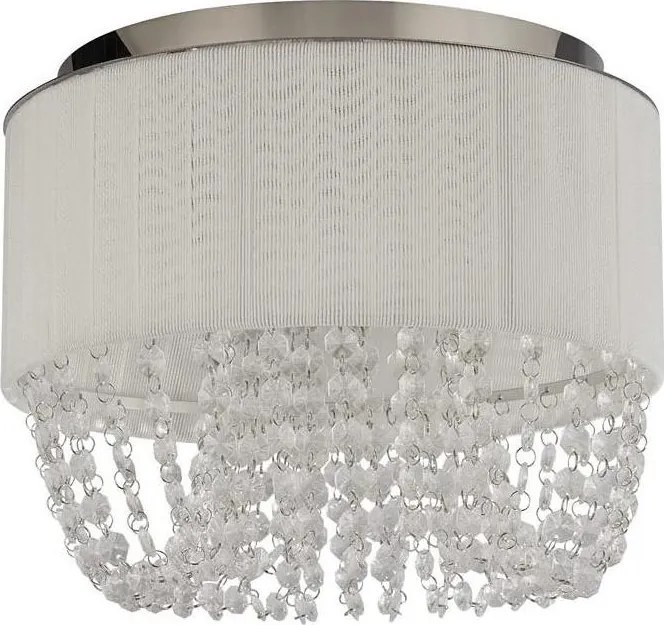 Searchlight 62617-3CC - Plafoniera BELLANO 3xG9/7W/230V Ø 30 cm bianca