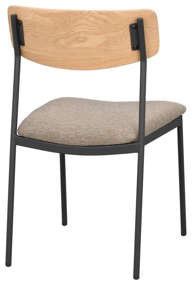 Sedie da pranzo in colore beige-naturale in set da 2 Maymont - Rowico