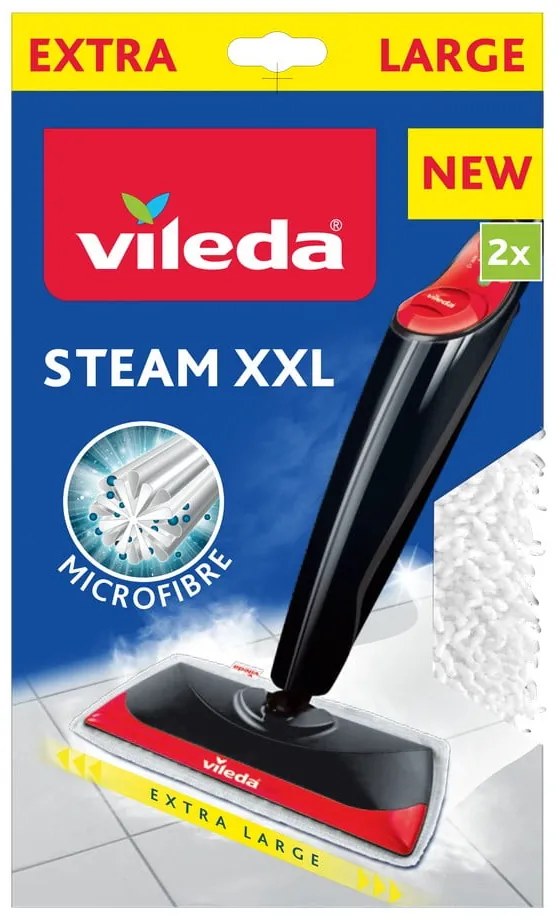 Set di panni per lavapavimenti a vapore 2 pz Steam Plus XXL – Vileda