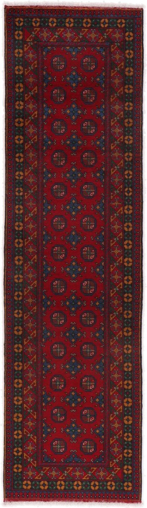 Afghan Tappeto orientale 290 x 80 (Afghanistan) Annodato A Mano