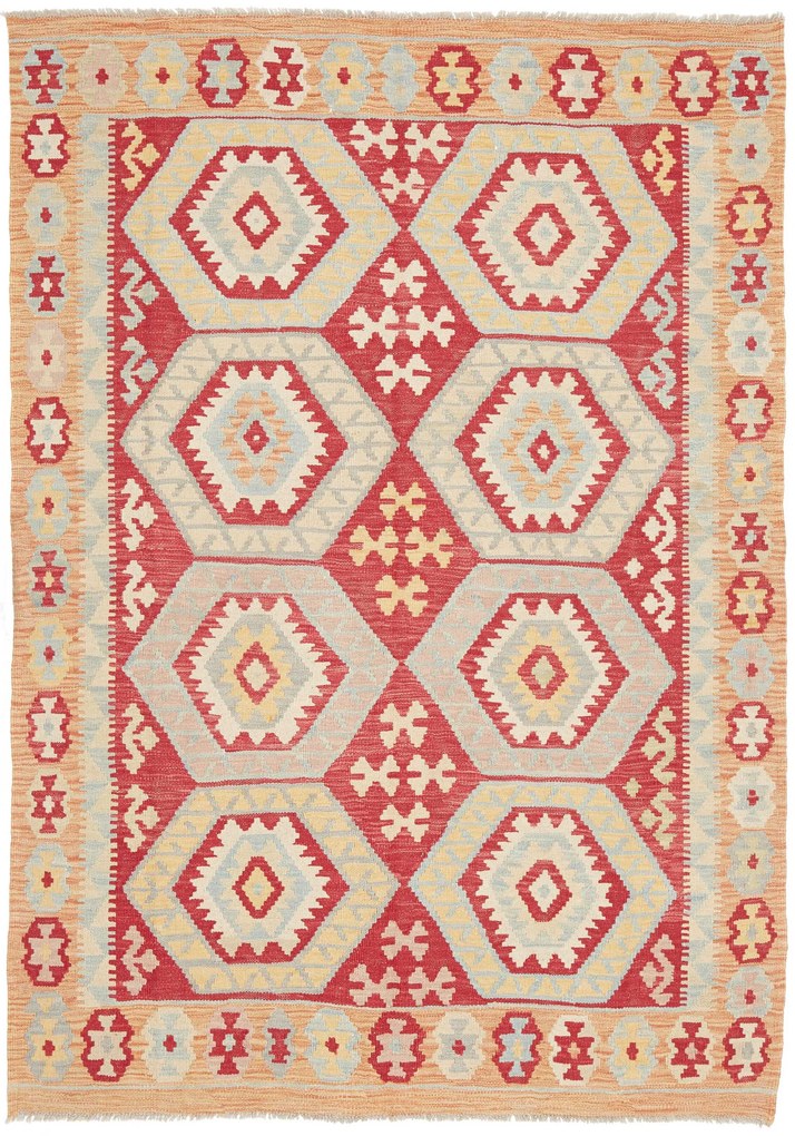 Kilim Tappeto 200 x 140 (Pakistan) Tessuto A Mano
